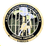 Metropolitan Police, D.C. Homicide Branch Challenge Coin