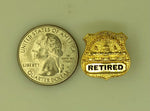 MPDC Retired Badge Lapel Pin
