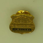 MPDC Retired Badge Lapel Pin