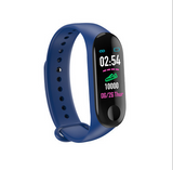Hot M3 Smart Bracelet Color Screen Waterproof Fitness Tracker Smart Watch Men Android Heart Rate Monitor Women Smart Band