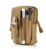 Outdoor sports molle tactical pocket male 5.5/6 inch waterproof mobile phone bag wearing belt running bag