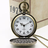 Vintage large cheongsam pattern necklace pocket watch Men's and women's antique large pocket watch