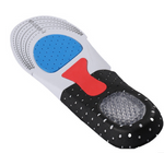 Sports insole breathable shock absorption thickening heel silicone mat