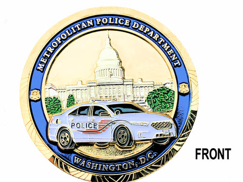 Metropolitan Police, D.C. “Cruiser” Coin